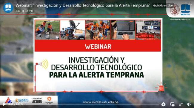 INVESTIGACION Y DESARROLLO TECNOLOGICO PARA LA ALERTA TEMPRANA
